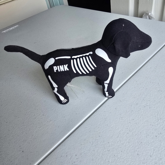 Victoria’s Secret VS PINK Mini Dog Skeleton Puppy Pure Black Collectible - Picture 4 of 7